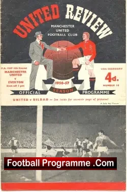 Manchester United v Everton 1957 – FA Cup