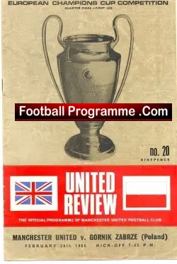 Manchester United v Gornik Zabrze 1968 – Polish Team