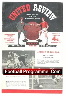 Manchester United v Nottingham Forest 1960