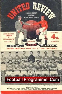 Manchester United v Sunderland 1957 – Title Winner Match