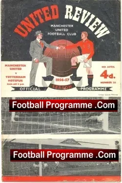 Manchester United v Tottenham 1957 – to clear