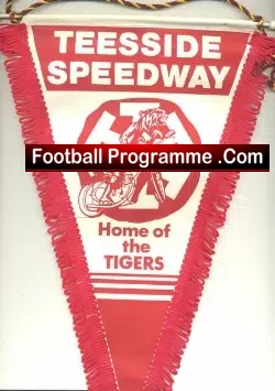 Middlesbrough Teesside Speedway Pennant