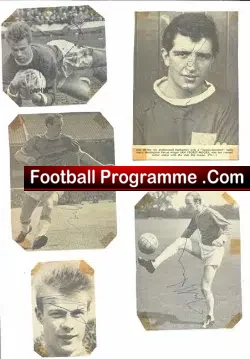 Nottingham Forest Multi Autographed Signed 1965