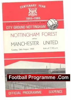 Nottingham Forest v Manchester United 1965