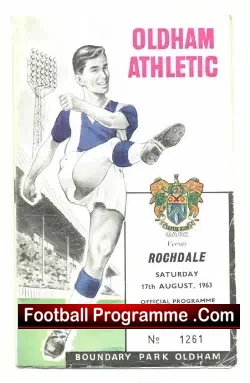 Oldham Athletic v Rochdale 1963