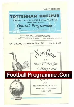 Tottenham Hotspur v Chelsea 1961