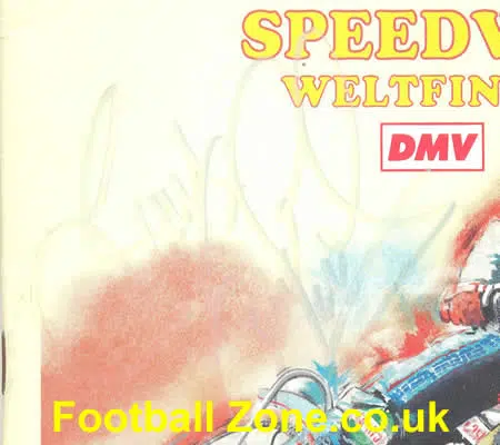 World Speedway Championship World Final 1993 Poking – SIGNED