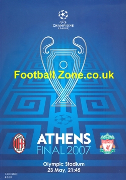 AC Milan v Liverpool 2007 – European Cup Final Athens