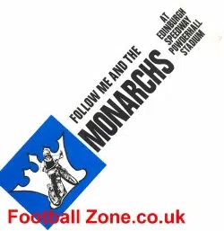 Edinburgh Monarchs Speedway Window Sticker
