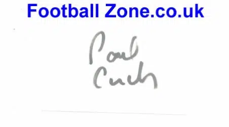 Manchester United Paul Scholes Autograph