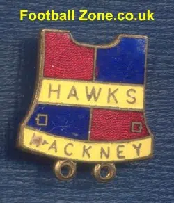 Hackney Speedway Badge - Hawks
