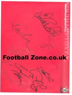 Southampton Player Signed Kodak Print
