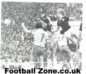 Manchester United Gordon McQueen Autograph Signed Man Utd