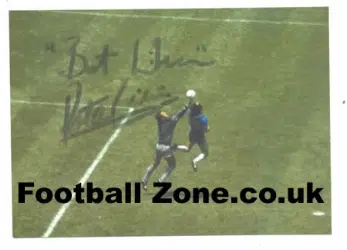 England Peter Shilton Signed Photo - Hand Of God
