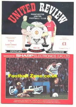 Manchester United v Leeds United 1991