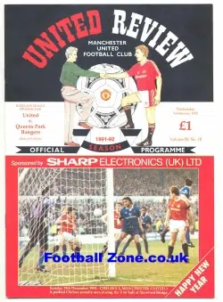 Manchester United v QPR 1992