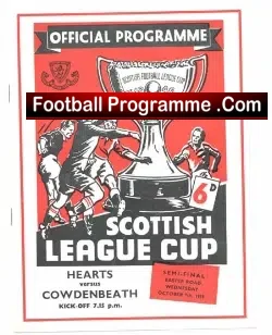 Heart Of Midlothian v Cowdenbeath 1959 – Scottish Cup Semi Final