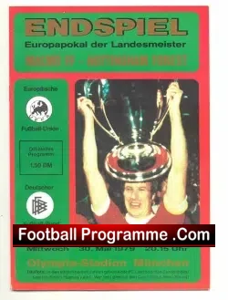 Malmo v Nottingham Forest 1979 – Euro Final in Sweden