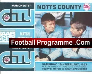 Manchester City v Notts County 1983