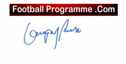 Manchester United Giuseppe Rossi Autograph Signed Man Utd - football programme