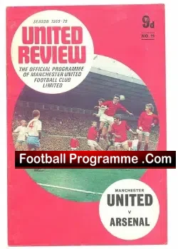 Manchester United v Arsenal 1970