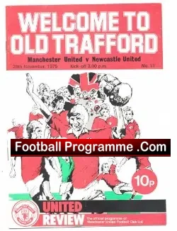 Manchester United v Newcastle United 1975