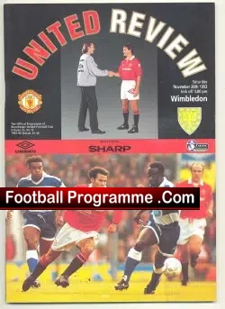 Manchester United v Newcastle United 1993