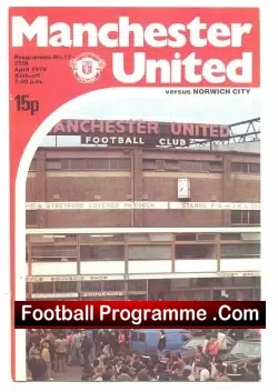 Manchester United v Norwich City 1979