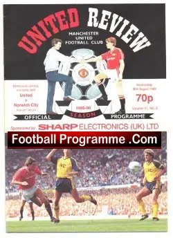 Manchester United v Norwich City 1989 – Gary Pallister Debut