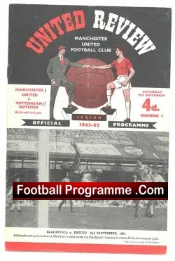 Manchester United v Tottenham 1961