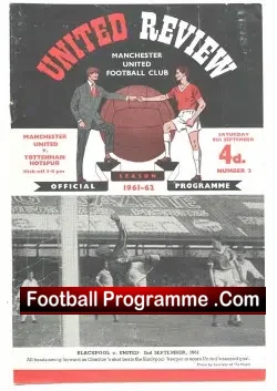 Manchester United v Tottenham 1961