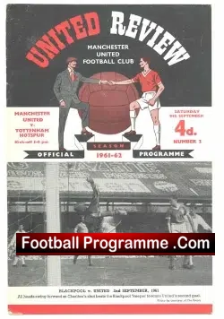 Manchester United v Tottenham 1961