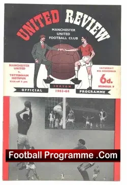 Manchester United v Tottenham 1963