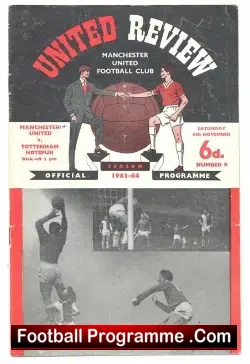 Manchester United v Tottenham 1963