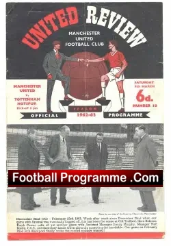 Manchester United v Tottenham 1963