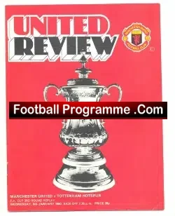 Manchester United v Tottenham 1980 – FA Cup Replay