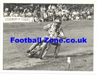 Ivan Mauger Old Speedway Photograph – Press – Action Pic