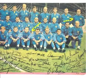 Manchester United Nobby Stiles + England Autographed 1966