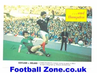 Manchester United Chris McGrath Autographed Picture