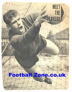 West Ham United Lawrie Leslie Autograph Signed Picture
