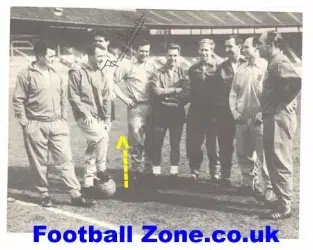 Tottenham Spurs Maurice Norman Signed Picture