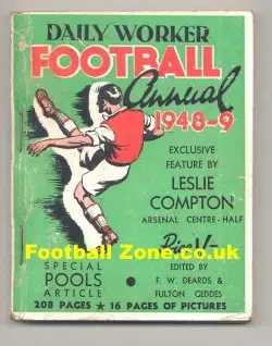 Daily Worker Football Annual Handbook 1948 - 1949