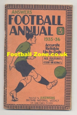 Answers Football Handbook 1935 – 1936