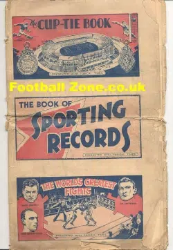 Sporting Record Football Records early 1930's