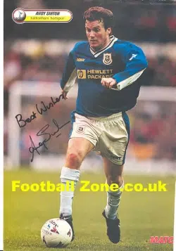 Tottenham Spurs Andy Sinton Autograph Picture