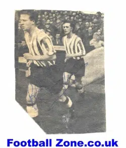 Sunderland Billy Bingham Autograph Picture 1950's