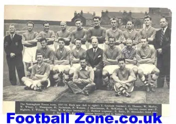 Nottingham Forest E Baily Autograph Picture 1950's