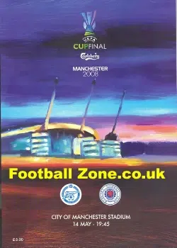 FC Zenit St Petersburg v Glasgow Rangers 2008 – UEFA Cup Final