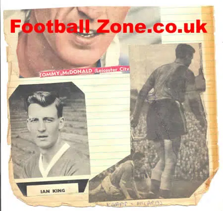Leicester City Newman + McLaren Autographed Signed 1950's