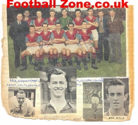 Aston Villa Autographs McParland + Pace + Moore + Others 1950’s